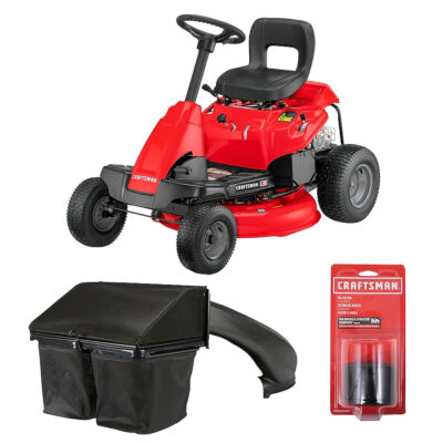 CRAFTSMAN Gas Riding Mower R110 Bundle