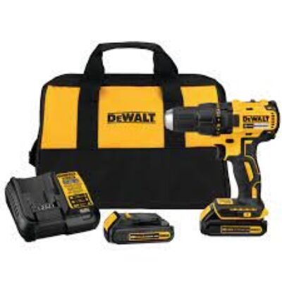 DEWALT 20V Compact Brushless Drill Kit – Refurbished with Full Manufacturer Warranty – DCD777C2