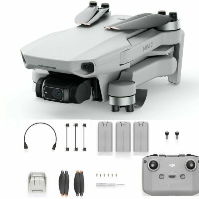 DJI Mini 2 Drone Quadcopter Ready To Fly 3 battery Bundle