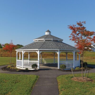 Dodecagon Vinyl Gazebo