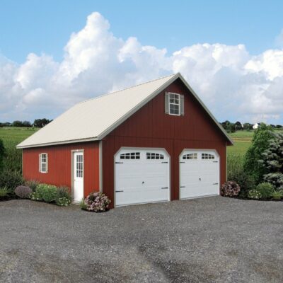 Double Wide Two Story Garage