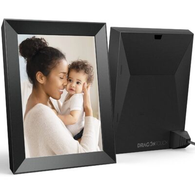 Dragon Touch Modern 10″ Digital Picture Frame- WiFi Compatible – XKS0004-US