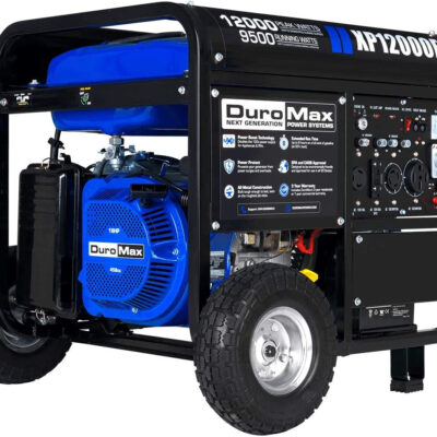 DuroMax Gas Powered Portable 12000 Watt-Electric