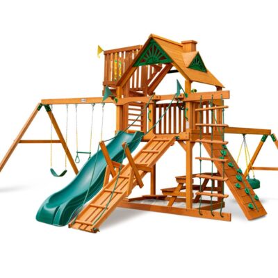 Frontier w/ Sky Loft Swing Set