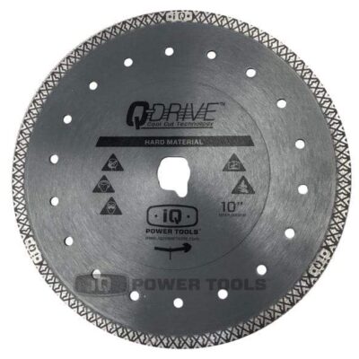 iQTS244 10 in. Q-Drive Hard Material Blade