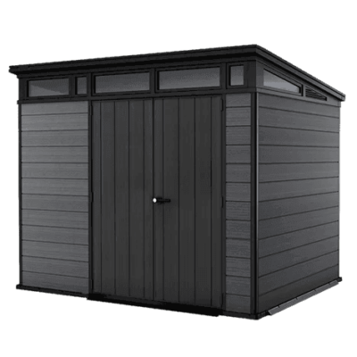 Keter Cortina 9×7 Storage Shed – Graphite