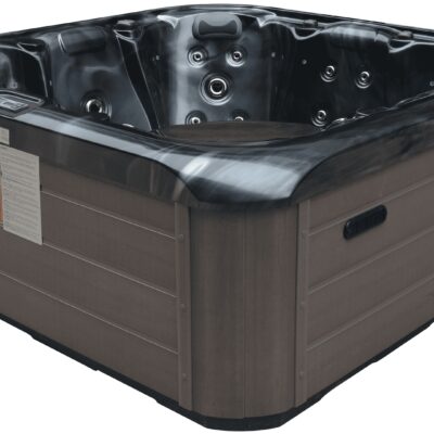 Luxuria Spas Genesis 6-Person 28-Jet Lounger Acrylic Hot Tub with Ozonator