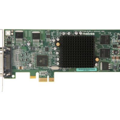 Matrox G550 G55-MDDE32LPDF 32MB PCI Express x1 Low Profile Workstation Video Card