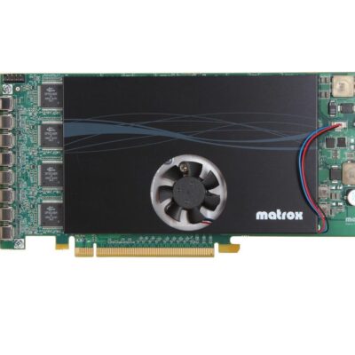 MATROX M9188 PCIe 16 Octal DisplayPort Video card – Matrox M9188 – PCI Express x16 – 2 GB – DDR II SDRAM – Display Port, DVI SL M9188-E2048F