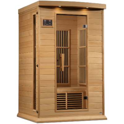 Maxxus Sauna 2-Person Near Zero EMF (Under 2MG) FAR Infrared Sauna (Canadian Hemlock)