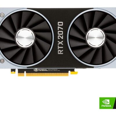 NVIDIA GeForce RTX 2070 Founders Edition 8GB GDDR6 PIC Express 3.1 Graphic Card