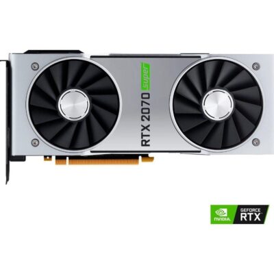 NVIDIA GeForce RTX 2070 Super 8GB GDDR6 PCI Express 3.0 Graphics Card Black/Silver 900-1G180-2510-000