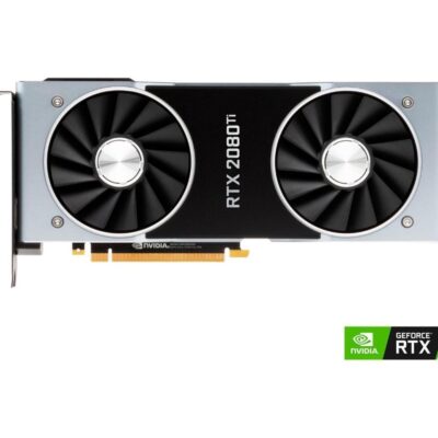 NVIDIA GeForce RTX 2080 Ti 11GB GDDR 61.35 GHz Core 1.64 GHz Boost Clock Dual Slot Space Required Graphics Card