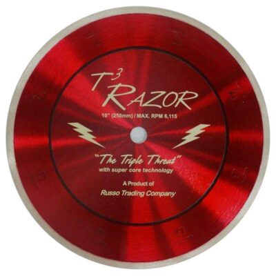 RTC 10 in. T3 Razor Super Core Diamond Blade