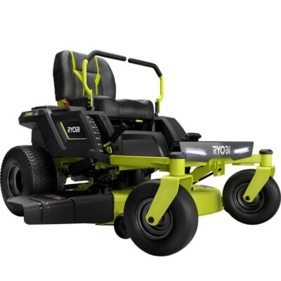 RYOBI 48V 42-inch 75 Ah Battery Electric Riding Zero Turn Mower