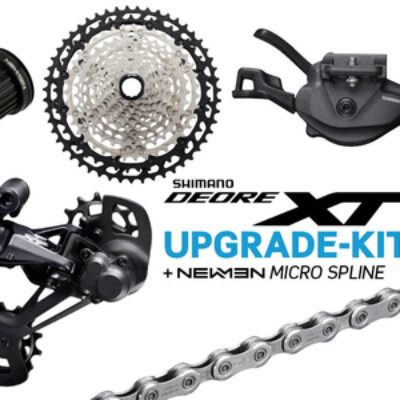 SHIMANO Deore XT Upgrade Kit M8120 1×12-speed / Newmen Gen2 Micro Spline Freehub Body | Cassette 10-45 Teeth