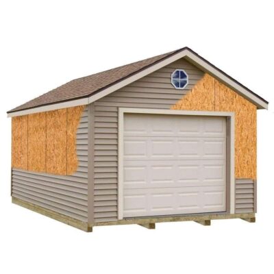 Best barns Greenbriar 12’x24′ Wood Garage Barn Kit-Installation included