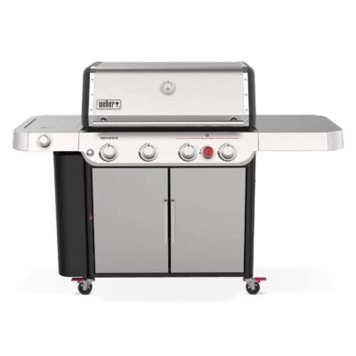 Weber ? Genesis S-435 Propane Gas Grill ? Stainless Steel (4 burners)