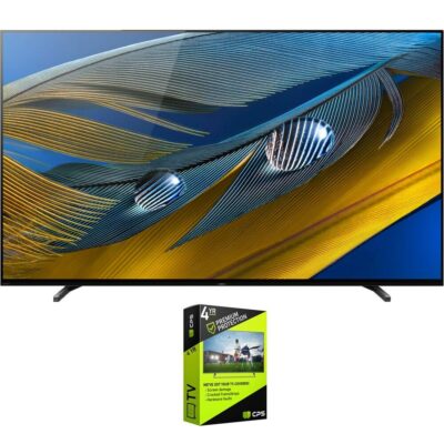 Sony 65″ A80J 4K OLED Smart TV 2021 Model with Premium Warranty Bundle