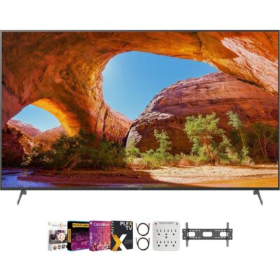 Sony X91J 85 inch HDR 4K UHD Smart LED TV 2021 with Movies Streaming Pack