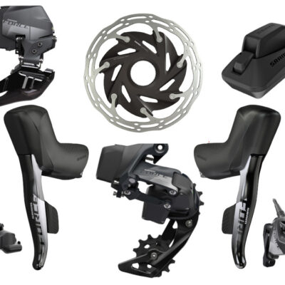 SRAM Force eTap AXS Road Disc HRD Flat Mount | Center Lock Upgrade Kit | 2-speed