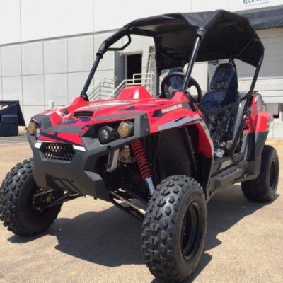 Trailmaster Challenger 300E EFI UTV / side-by-side, 52 Inch Wide, High Back Seats, CVT trans, Intergrated Hitch, Cargo Area, Bimini Top