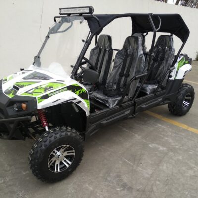 TrailMaster Challenger 4-200EX UTV side-by-side Great Family Fun, Adjustable seat and steering Wheel, Throttle Limiter