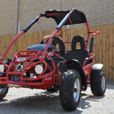 TRAILMASTER Mid XRX Youth Go Kart Buggy for ages 10 and up. Speed Control over the shoulder seat belts