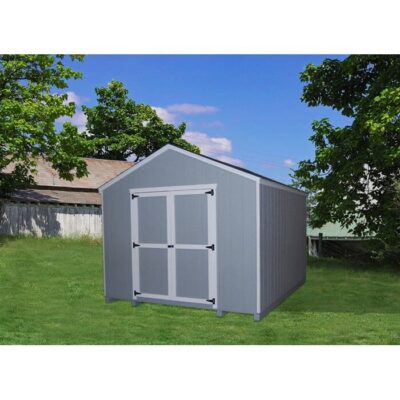 Value 12 ft. W x 16 ft. D Solid and Manufactured Wood Storage Shed