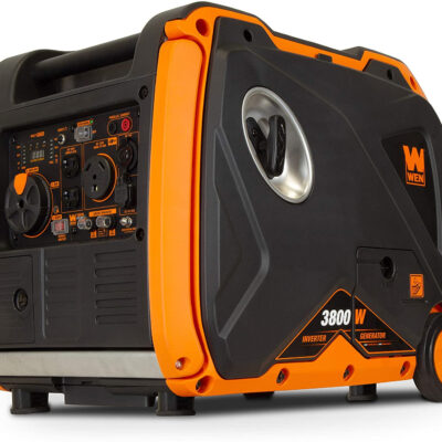 WEN 56380i Super Quiet 3800-Watt RV-Ready Portable Inverter Generator with Fuel Shut-Off and Electric Start