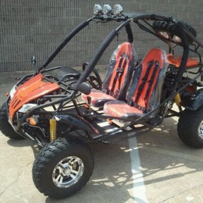 Yamobuggy SLGR 169cc Deluxe Go Kart, Single-cylinder, 4-stroke, horizontal type, air-cooled.