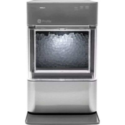 GE Profile ? Opal 2.0 24-lb. Portable Ice maker with Nugget Ice Production and Built-in WiFi ? Stainless Steel