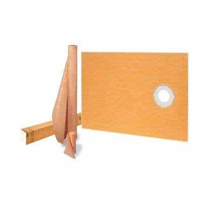 Schluter-KERDI-SHOWER-KIT 38 in. x 60 in. Off-Center w/o Drain