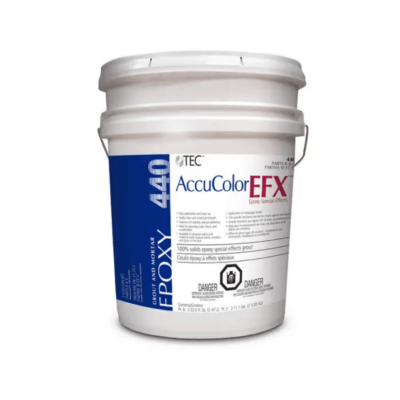 TEC 440 AccuColor EFX Epoxy Special Effects Grout Parts B & C (3 gal. Kit)