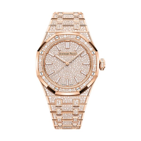 Audemars Piguet 15552OR.ZZ.1358OR.01 Royal Oak Pink Gold Dial Pink Gold Bracelet