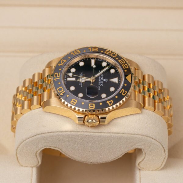 Rolex GMT-Master II 126718GRNR Black Dial 40mm Yellow Gold - Image 3