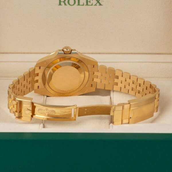 Rolex GMT-Master II 126718GRNR Black Dial 40mm Yellow Gold - Image 5