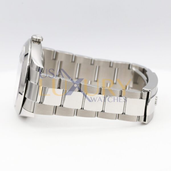 Rolex 126300-0001 Datejust 41 Smooth Bezel Blue Index Dial Oyster Bracelet Watch - Image 4