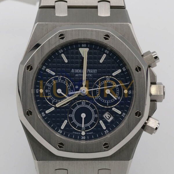 Audemars Piguet 25869ST.OO.1110ST.04 Royal Oak Chronograph 39mm Stainless Steel with Blue Dial - Image 7
