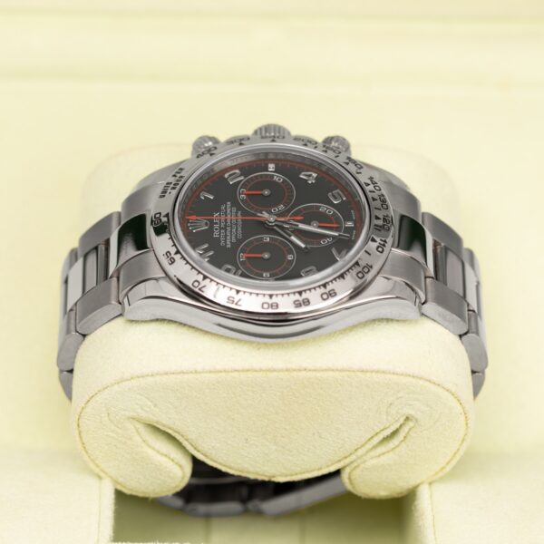 Rolex Cosmograph Daytona 116509 Black Arabic Racing Dial Oyster White Gold Mens Watch - Image 4
