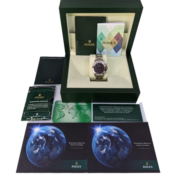 Rolex Cosmograph Daytona 116509 Black Arabic Racing Dial Oyster White Gold Mens Watch - Image 7