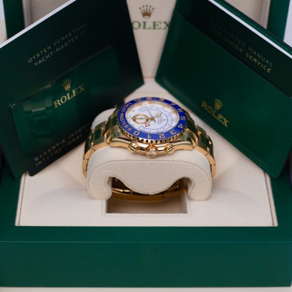 Rolex 116688 Yacht-Master II 44mm Mercedes Hands Mens Watch - Image 4