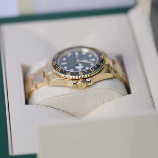 Rolex GMT-Master II 116718 18k Yellow Gold Green Dial - Image 3