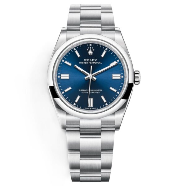 Rolex Oyster Perpetual 126000-0003 Blue Dial Stainless Steel Oyster Bracelet