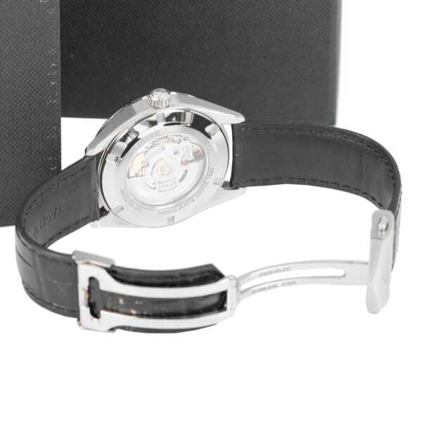 Tag Heuer Carrera WBN2013 Day-Date Black Dial 41mm Steel Watch - Image 6