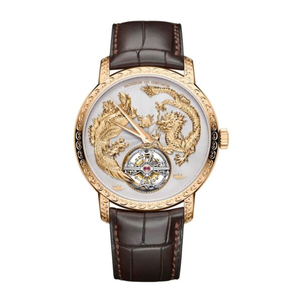 Vacheron Constantin 6040T/000R-B959 Traditionelle Pink gold Dial