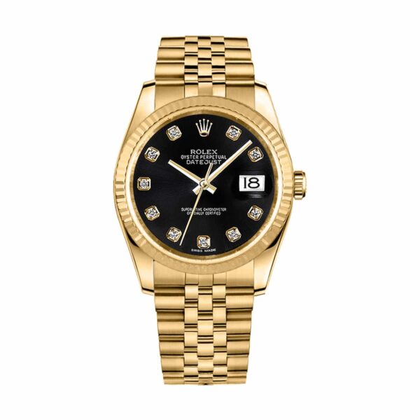 Rolex 116238-0067 Datejust Black Diamonds Dial