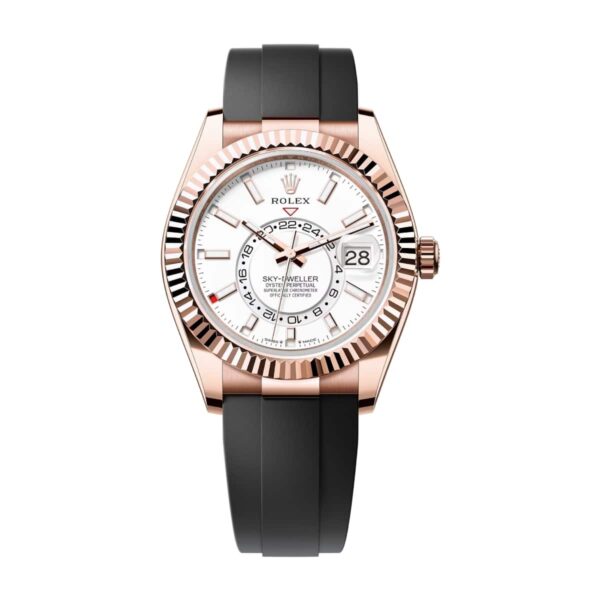 Rolex Sky-Dweller 336235-0003 White Dial Oysterflex Bracelet